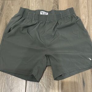 XLA Men Olive Green Hybrid Shorts